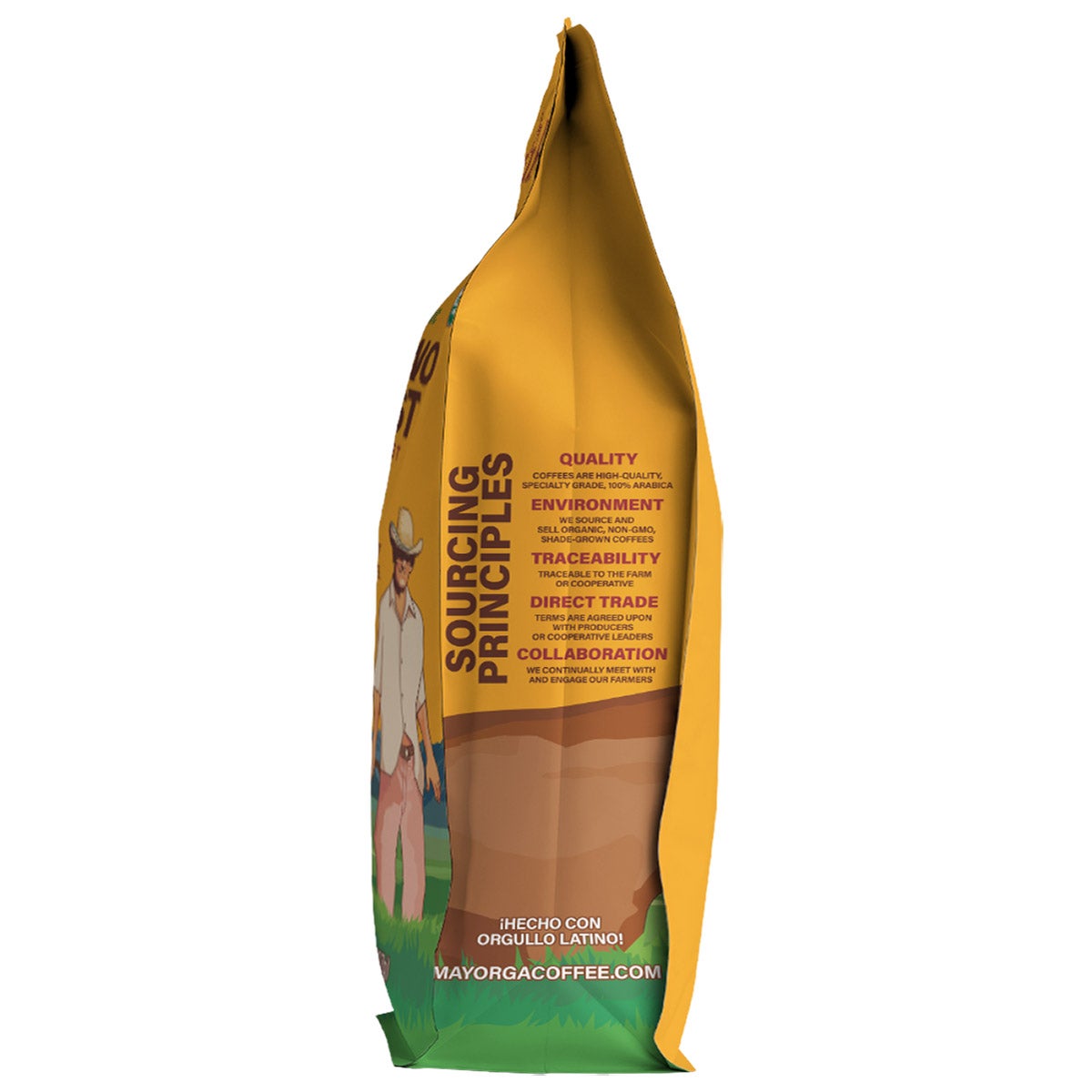 USDA organic dark roast coffee by Mayorga
