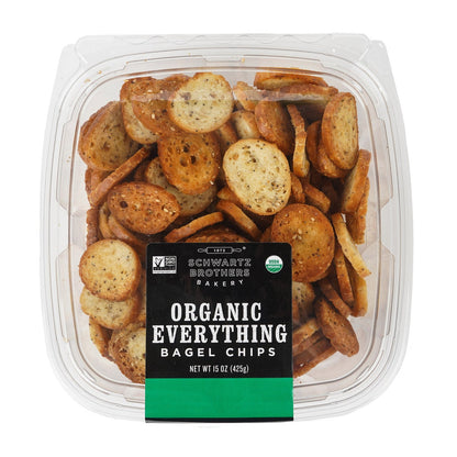 Schwartz Brothers organic everything bagel chips 15 oz