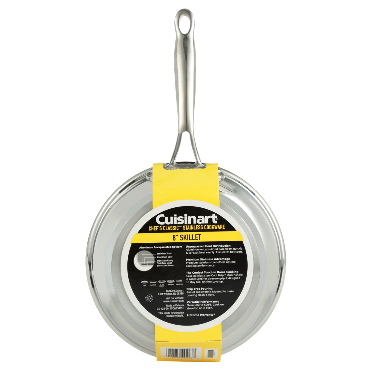 Cuisinart Chef's Classic induction-compatible 8-inch pan
