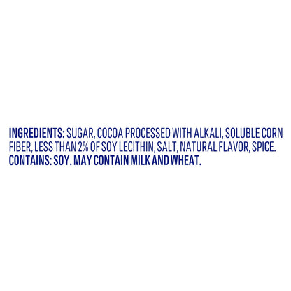 Nestlé Nesquik chocolate drink mix nutrition panel