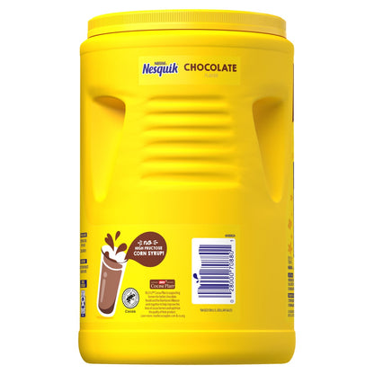 Nestlé Nesquik chocolate drink mix serving suggestion