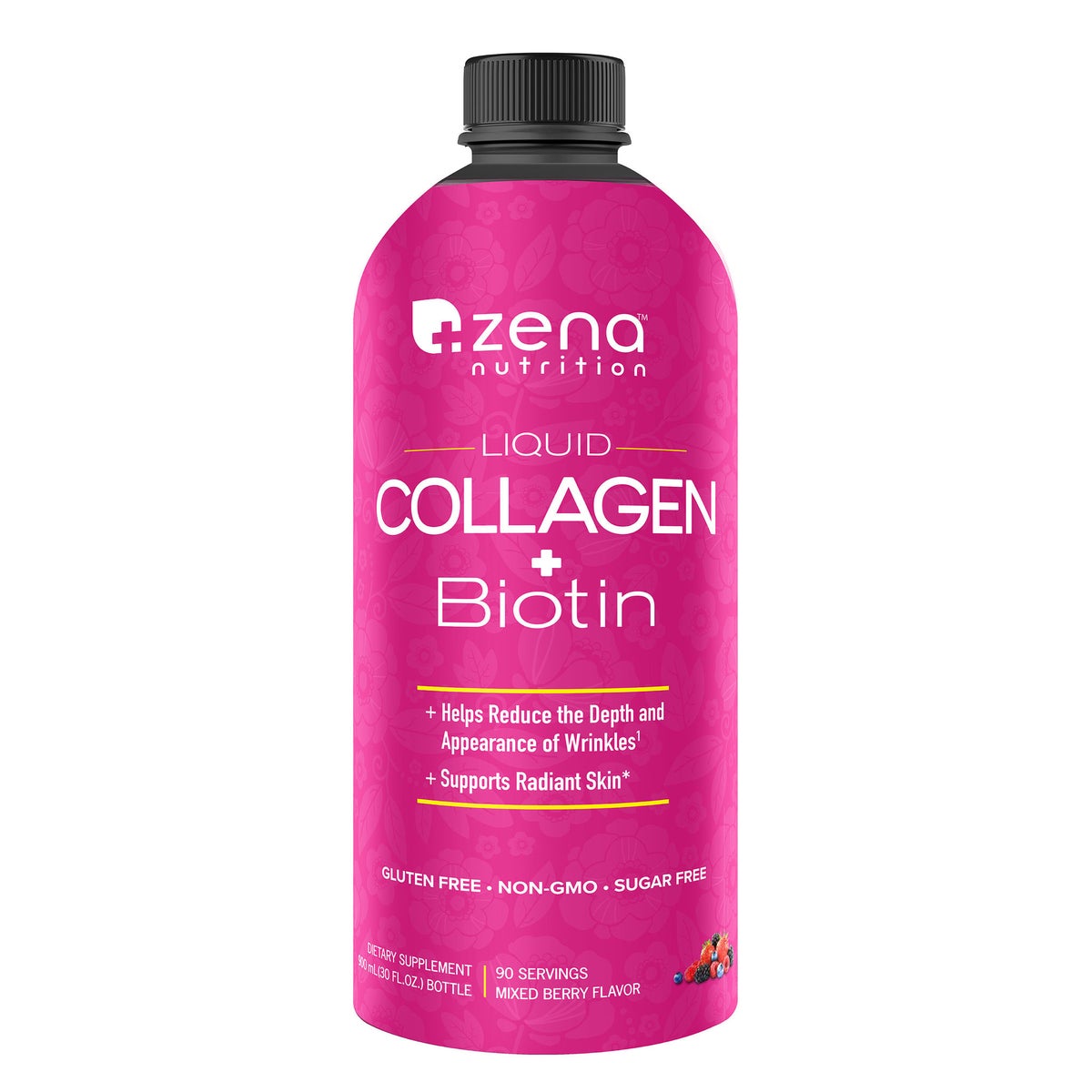 Zero sugar liquid collagen supplement by Zena Nutrition