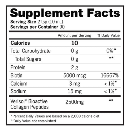 Zena Liquid Collagen + Biotin 30 fluid ounces