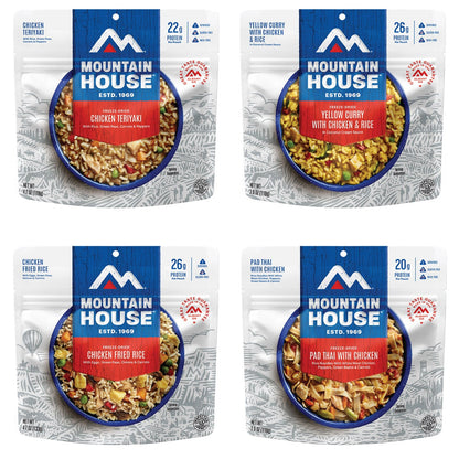 Mountain House Asian inspired freeze dried kit 24-count