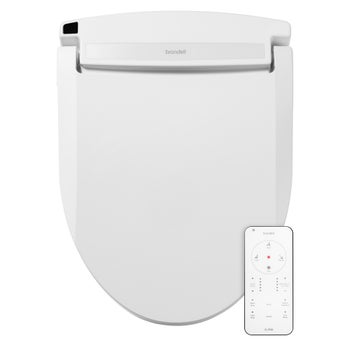 Brondell Swash CL1700 round bidet toilet seat with remote