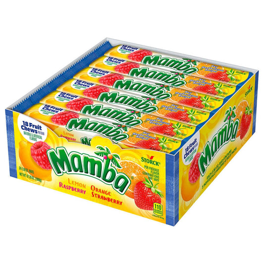 Mamba fruit chews 24-count variety pack