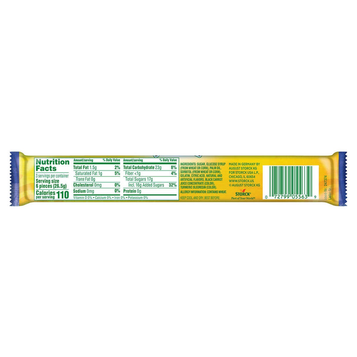Mamba 2.8 oz fruit chews multi-pack