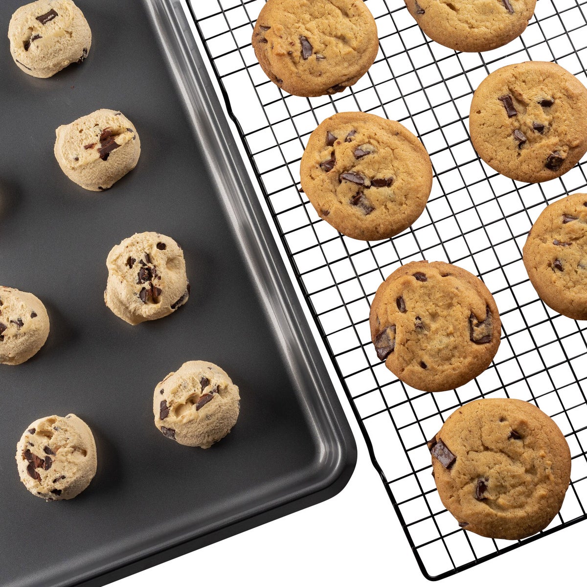 David's Cookies 90-piece chocolate chunk frozen cookie dough