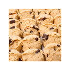 Frozen gourmet cookie dough pieces for baking