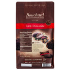 32 oz bags of Bouchard dark chocolate