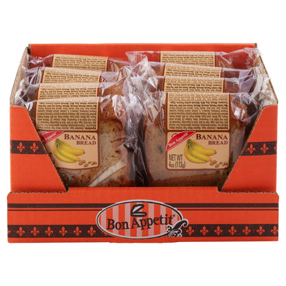 Bon Appetit banana bread slice 8-count pack