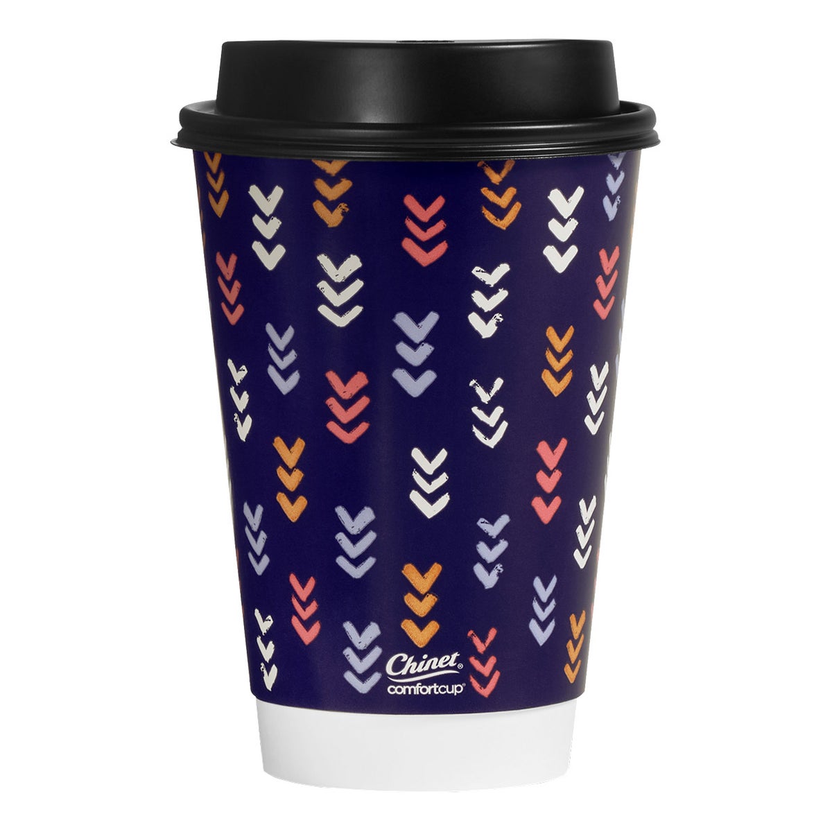 Chinet disposable 16 oz cup and lid pack