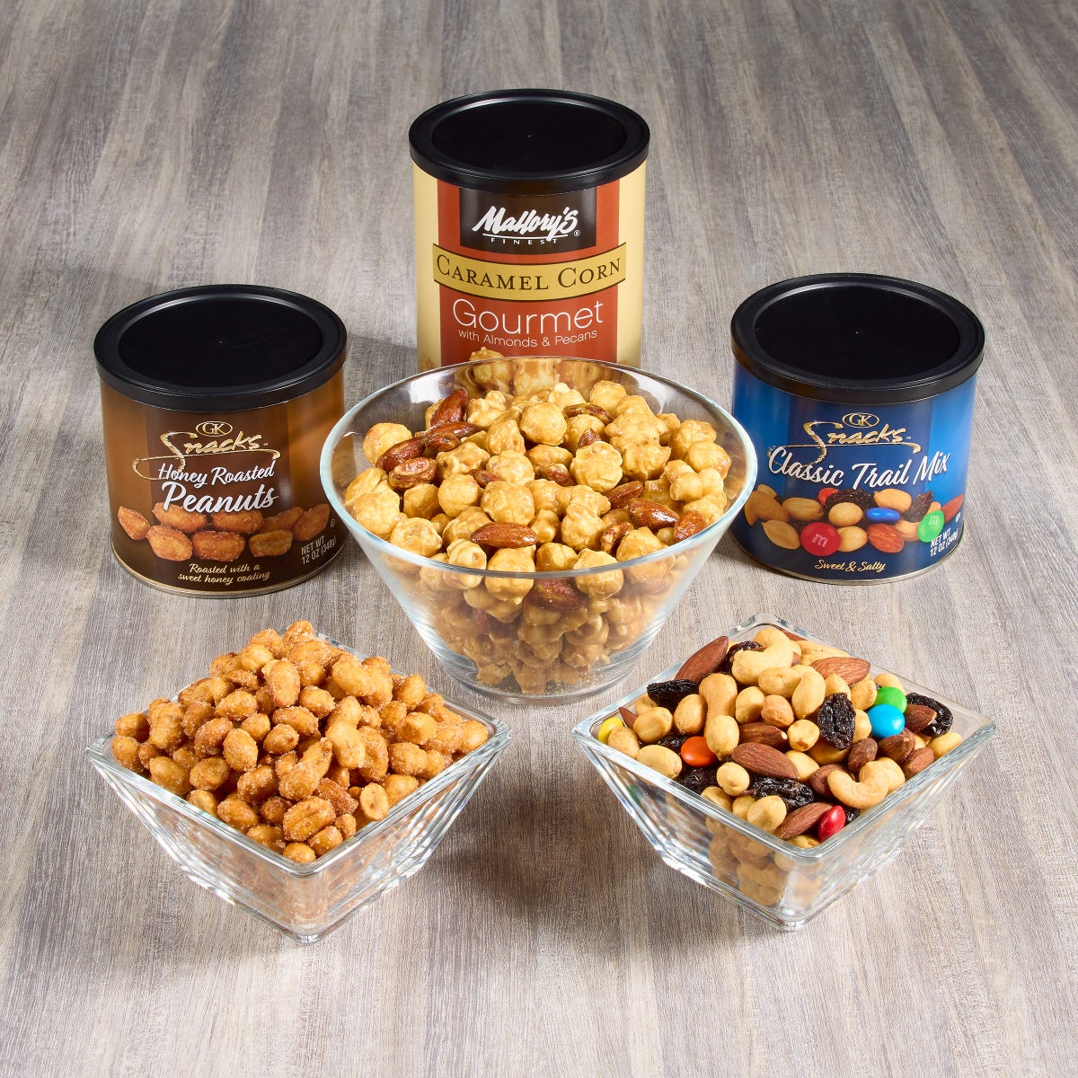 Peanuts included in care pack