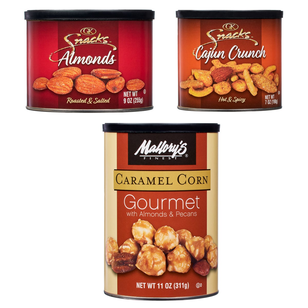 Gift basket style snack pack for sharing