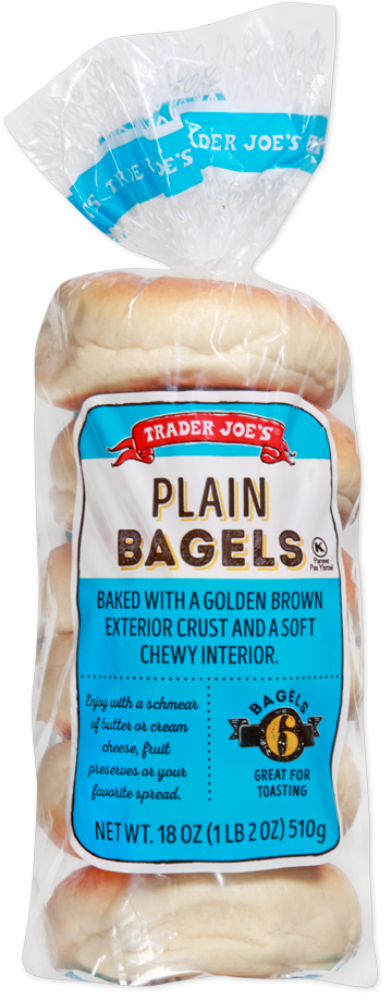 Trader Joe's plain bagels