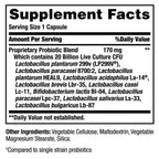 Nature's Bounty vegetarian friendly probiotic supplement