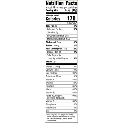 Post, Honey Bunches of Oats with Almonds Cereal, 50 oz