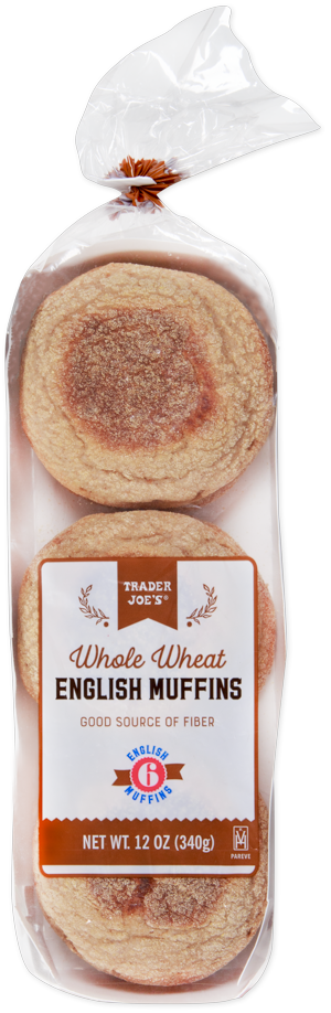 Trader Joe's whole wheat English muffins