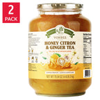 Vonbee honey citron and ginger tea 2-pack