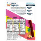 Pure Organic layered fruit bars Strawberry Banana