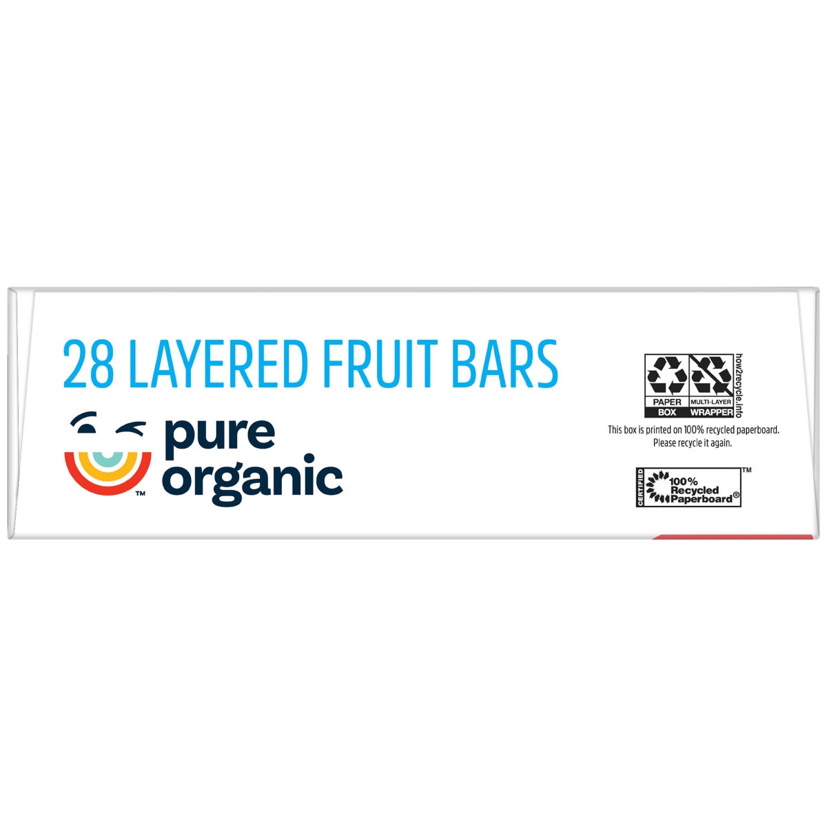 Pure Organic snack bars 0.63 oz individually wrapped