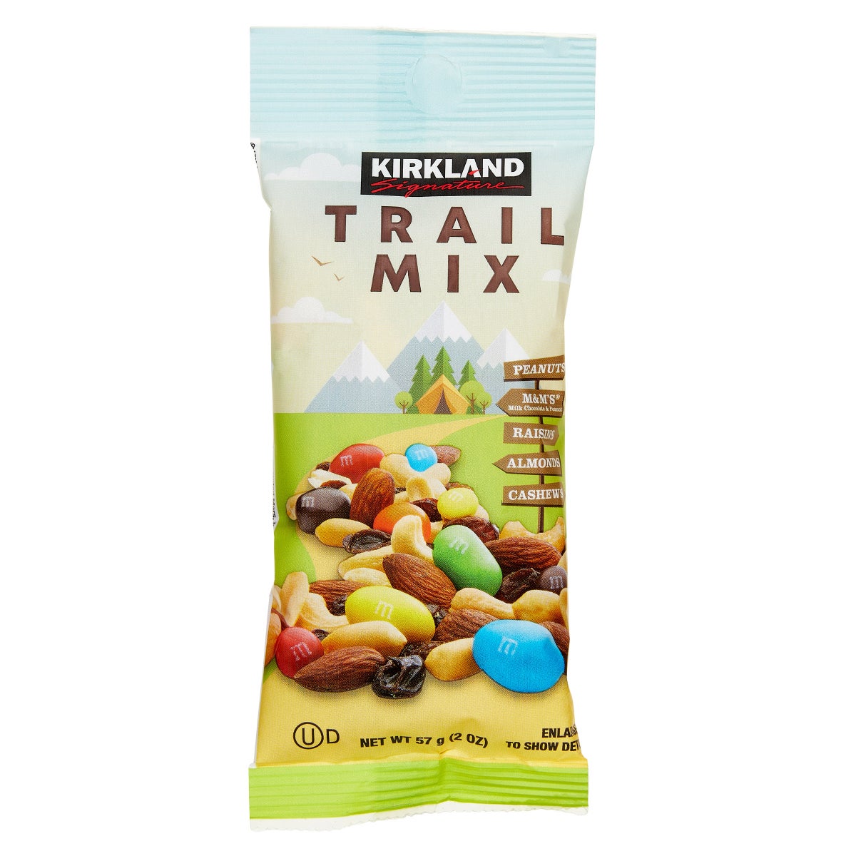Processed and packed in the USA trail mix