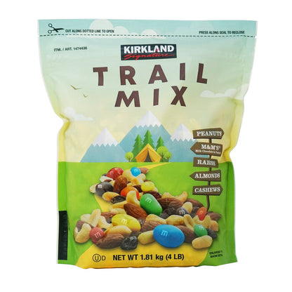 Kirkland Signature trail mix 4 lb bag