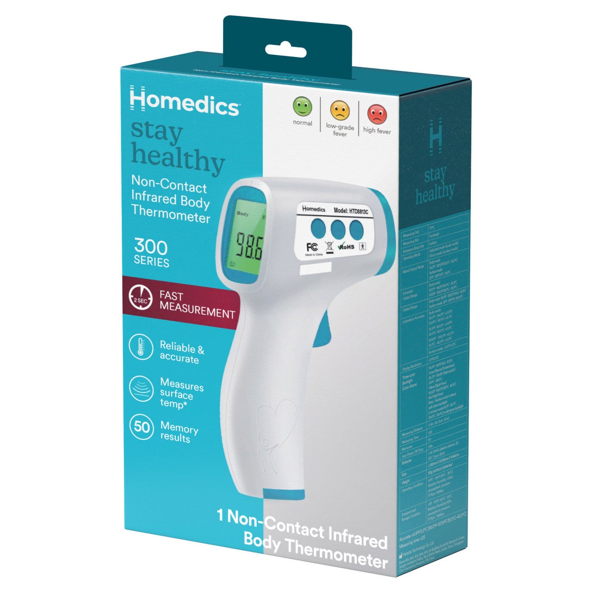 Homedics body thermometer for home temperature checks