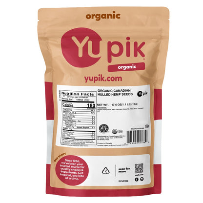 Yupik gluten free hemp hearts bulk value pack
