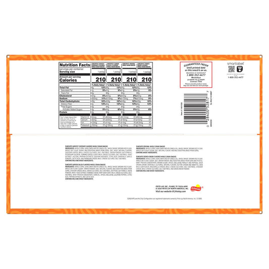 Sun Chips snack bags 1.5 oz assorted pack