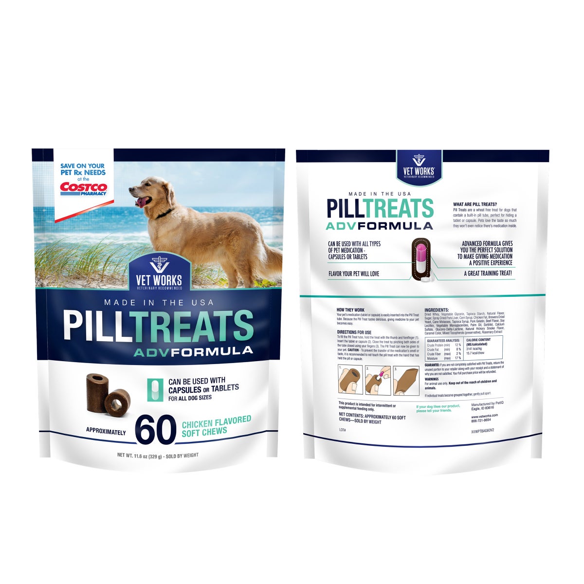 Vet Works 120-count pill treat value pack