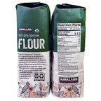 Two-count Kirkland Signature organic all purpose flour bags