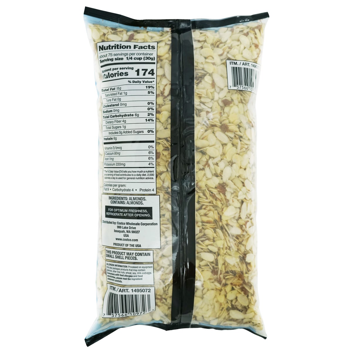 Kosher sliced almonds pantry staple