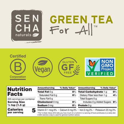 3-pack matcha green tea powder for drinking and baking