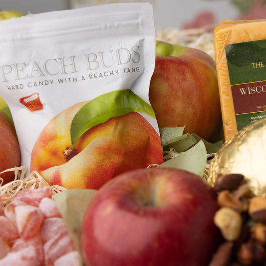 Farmer's Market gift box with apples and pears