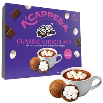 A'cappella Classic Hot Chocolate BevBombs 16-count pack
