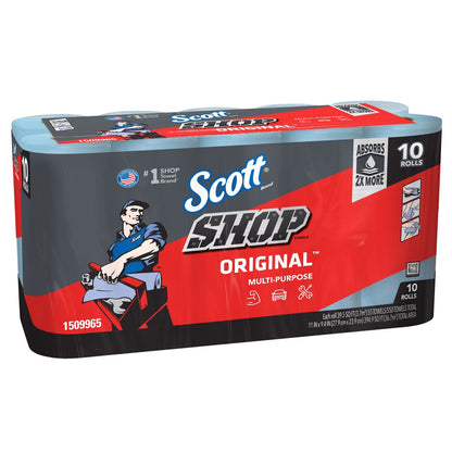 Scott Original blue shop towels 10-count pack