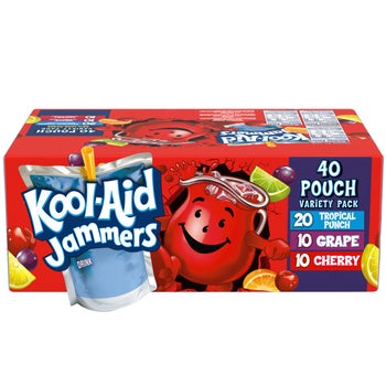 Kool-Aid Jammers variety pack 40 count drink pouches