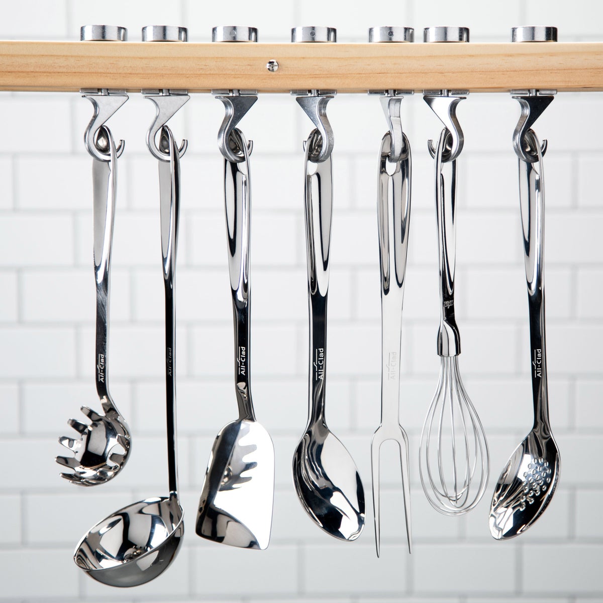 Dishwasher-safe All-Clad kitchen utensil set