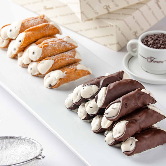 Ferrara's Bakery 24 large cannoli assortment