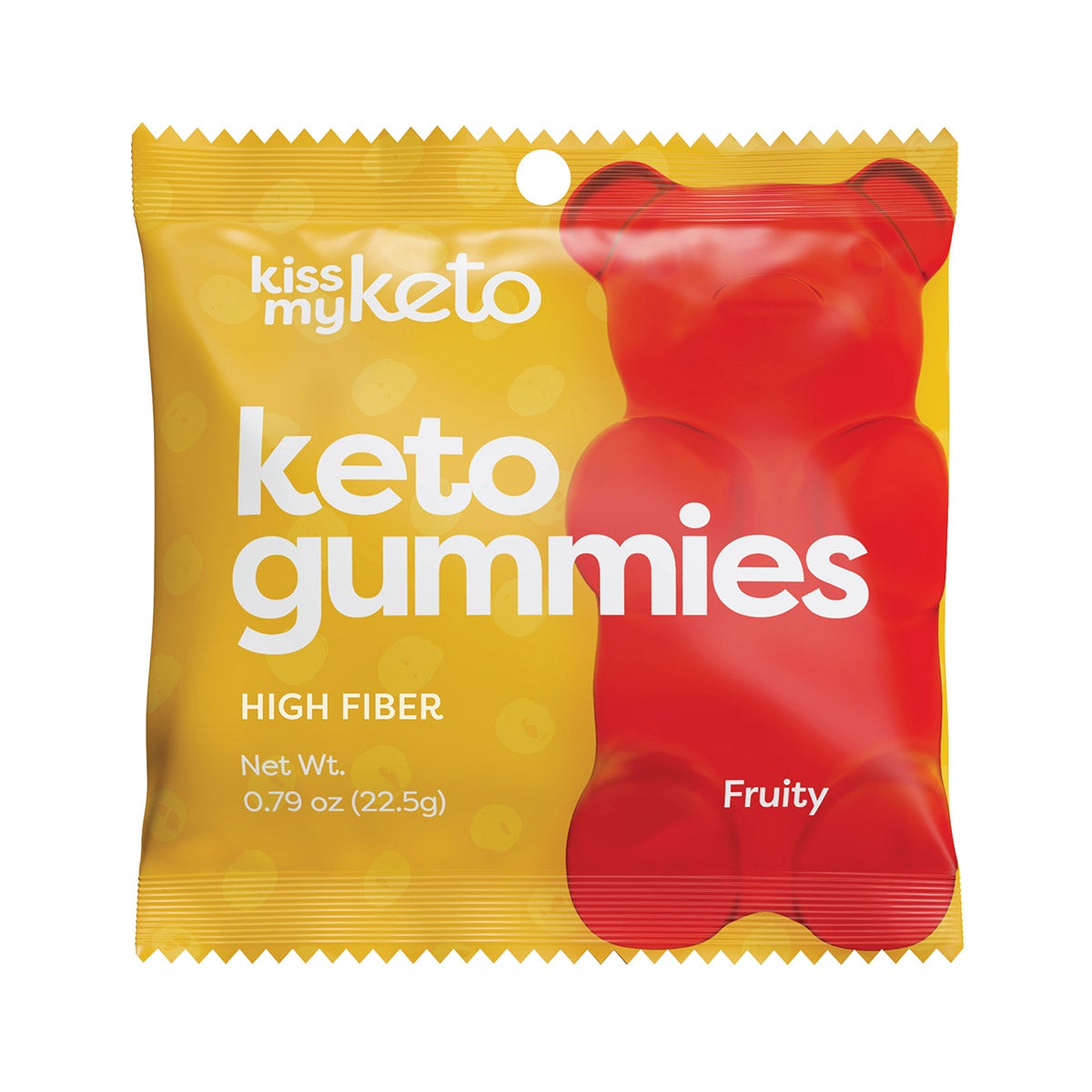 Keto-friendly gummy candy with up to 3g net carbs