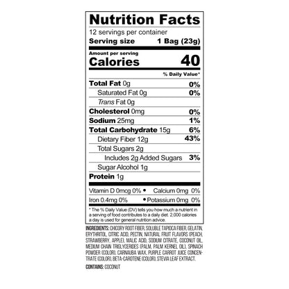 Gluten-free Kiss My Keto gummies with MCT oil
