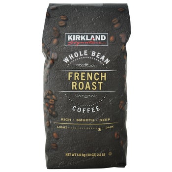 Kirkland Signature dark roast coffee 2.5 lbs