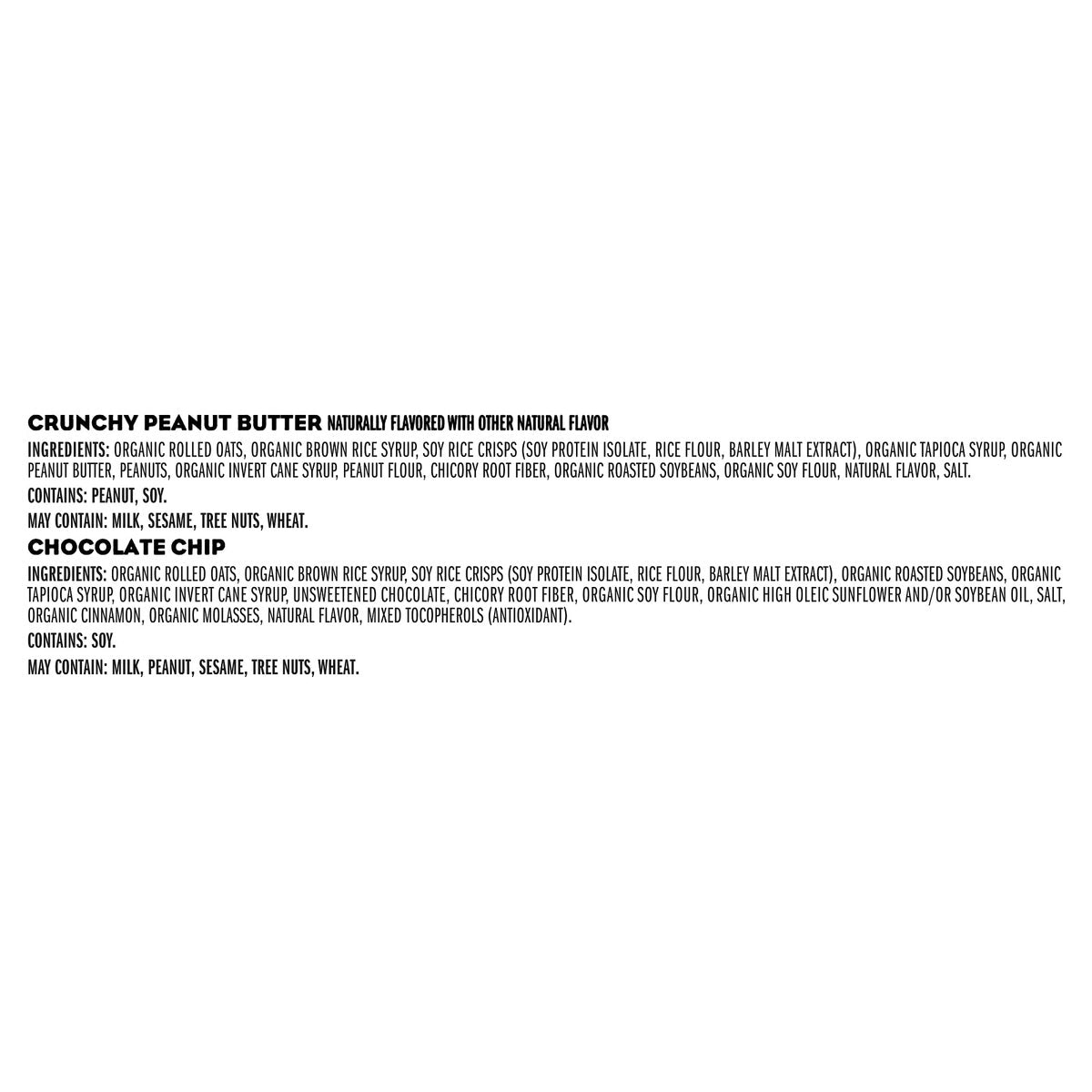 CLIF BAR 2.4 oz snack bars