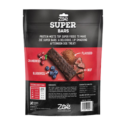 Zoe grain-free gluten-free beef dog treats