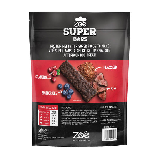 Zoe grain-free gluten-free beef dog treats