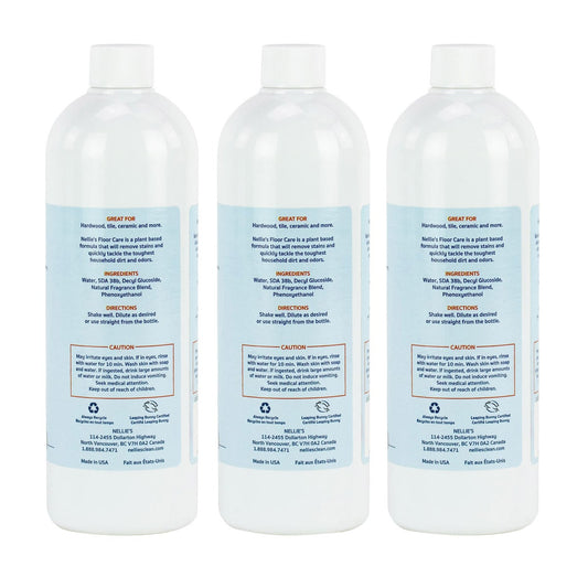 Nellie's floor care multi-pack with lemongrass scent