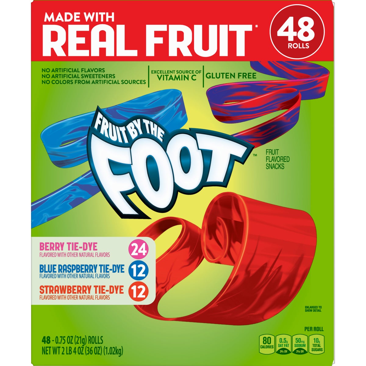Fruit By The Foot variety pack 48-count box