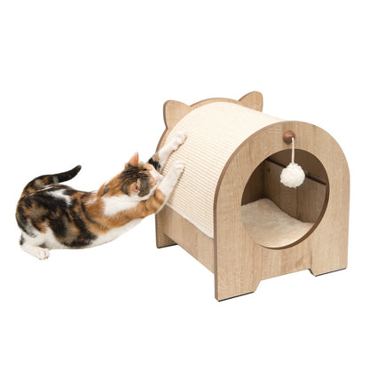 Catit Vesper Minou cat tree with modern finish