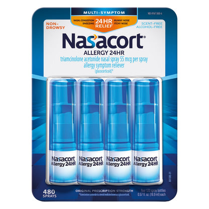 Nasacort Allergy 24 HR nasal spray 480 metered sprays